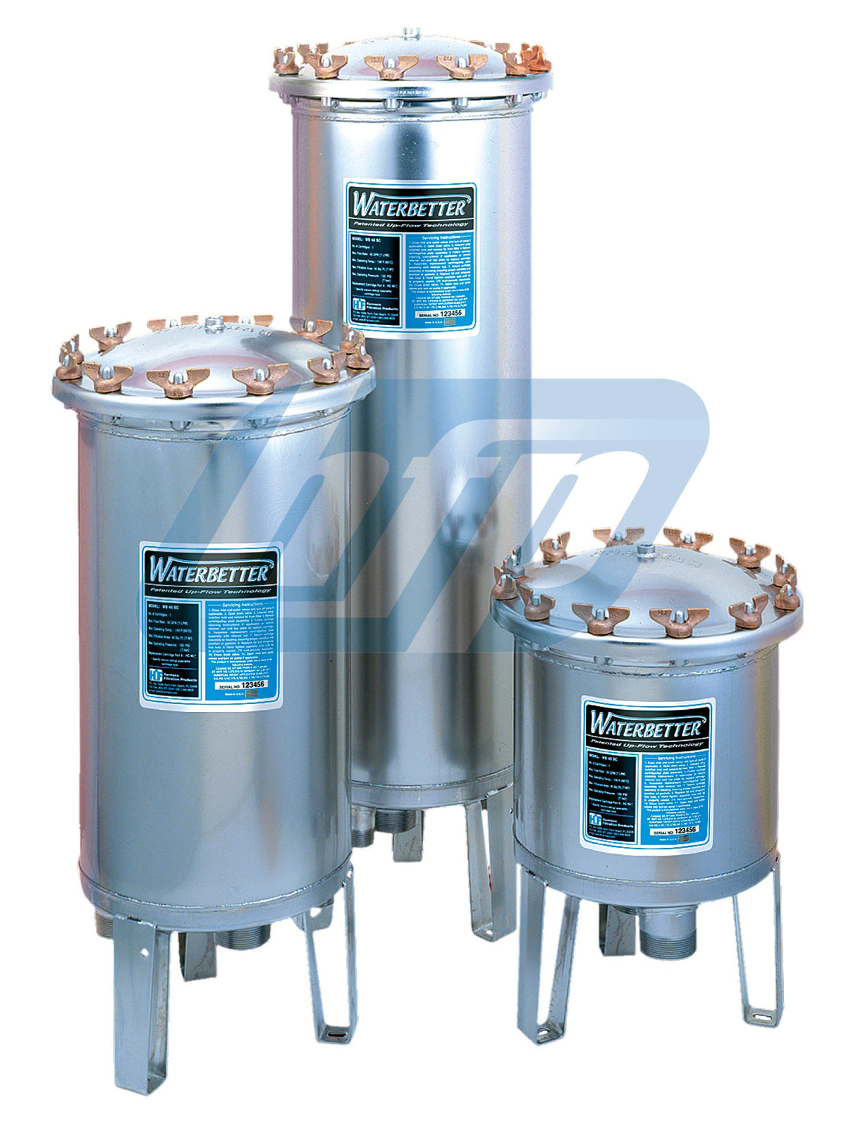 Harmsco WaterBetter Single Cartridge Filter Housing