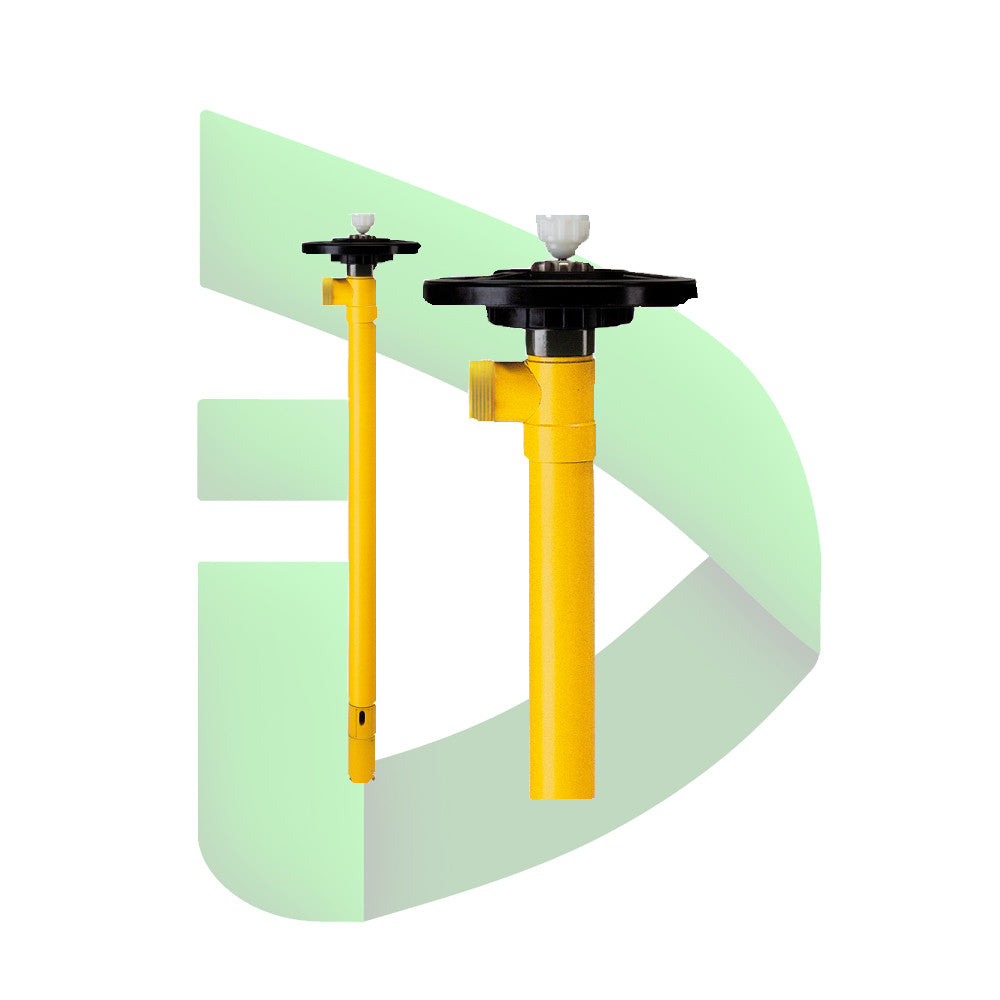 Lutz Multi-Purpose Mechanical Seal PolyPro Pump Tubes with SS Shaft (MMS-PP 41 R/L SS)