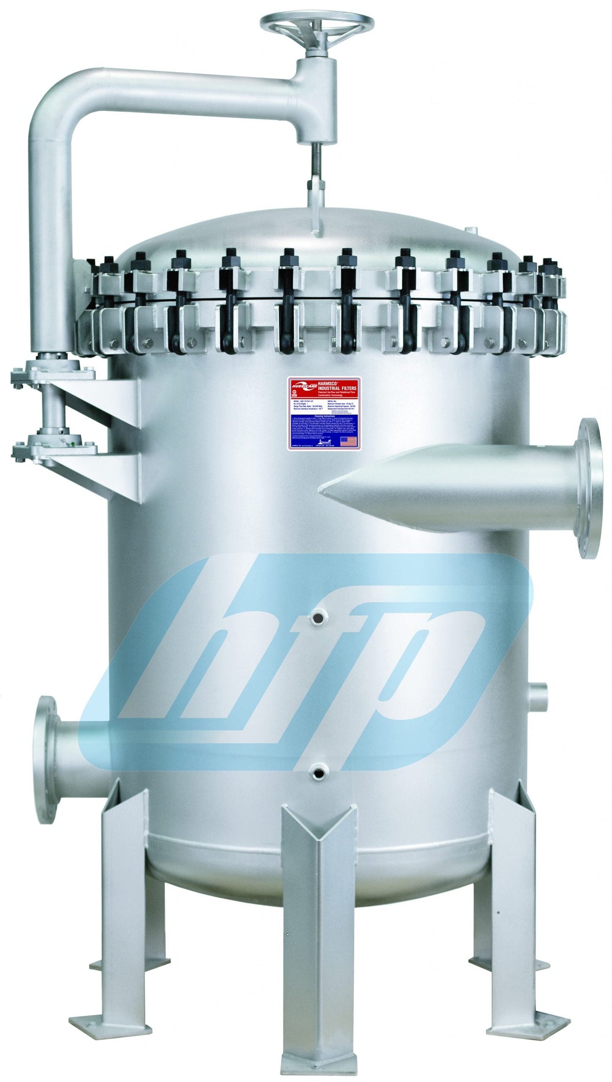Harmsco Hurricane Swing Bolt Filter Housing & Separator