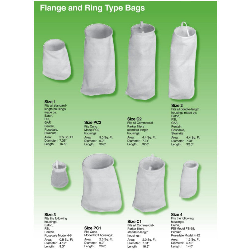 Quantrol Polyester and Polypropylene Felt Filter Bag