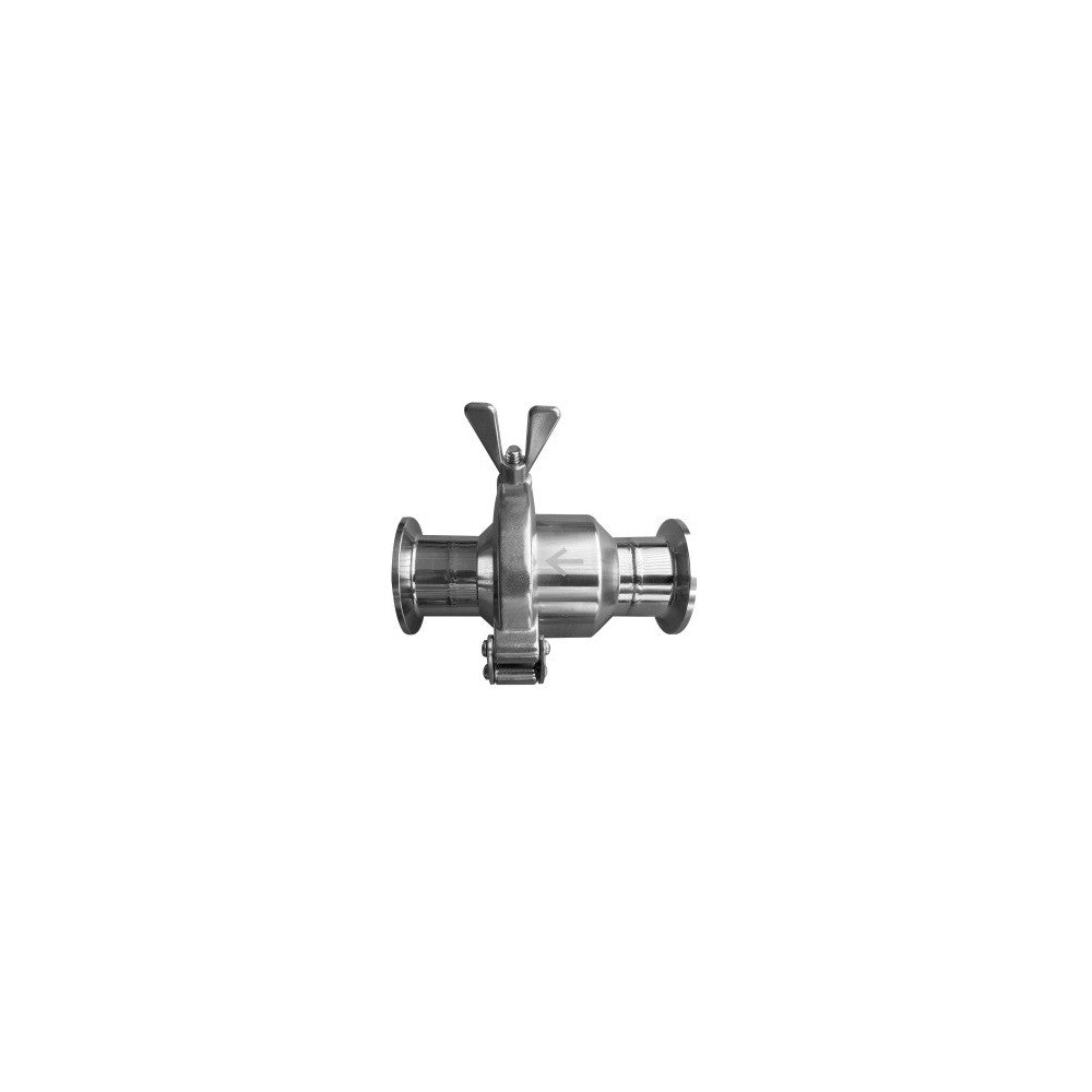 Lutz Check Valve Tri-Clamp DN32 FPM seal